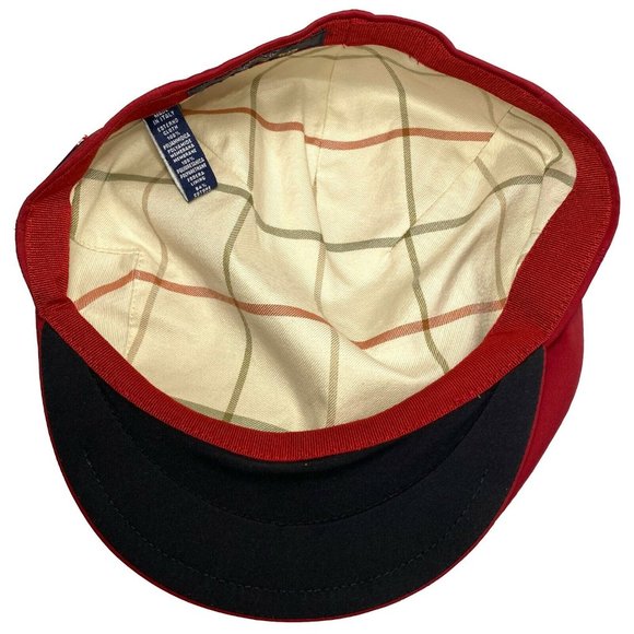 100% Authentic Loro Piana Red Beret Hat (Made in Italy) Size XL - Picture 5 of 8